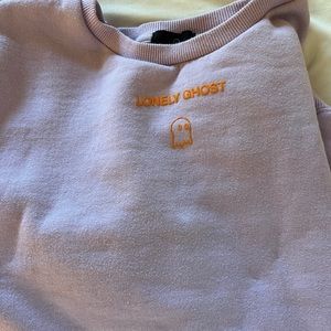 Lonely ghost crewneck